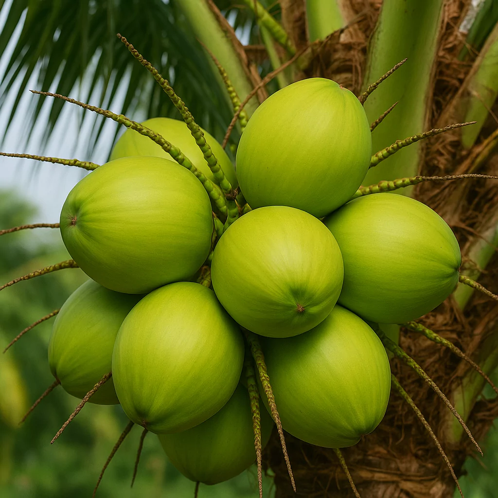 buah kelapa genjah entok